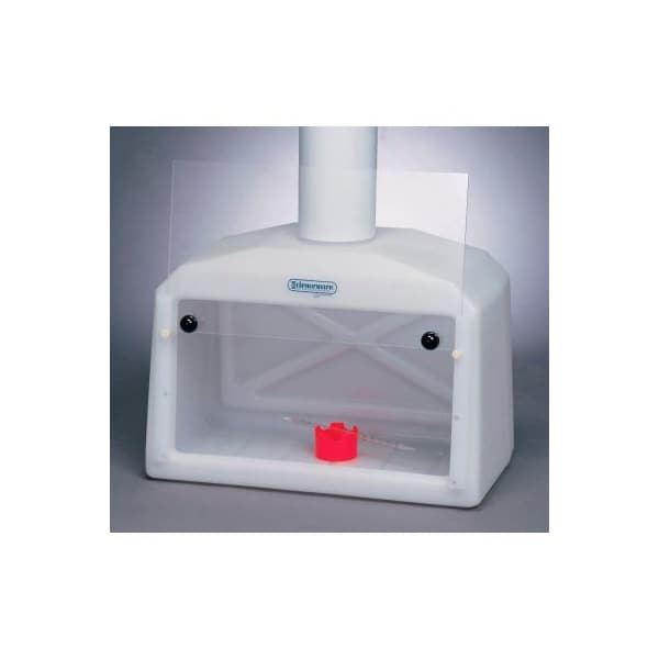 Bel-Art Small Molded Benchtop Fume Hood with Acrylic Sash, 27"W x 13"D x 22"H H50000-0002 - main